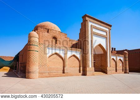 Muhammad Amin Inaq Madrasah At The Ichan Kala, An Ancient Walled Inner Town Of The City Of Khiva In 