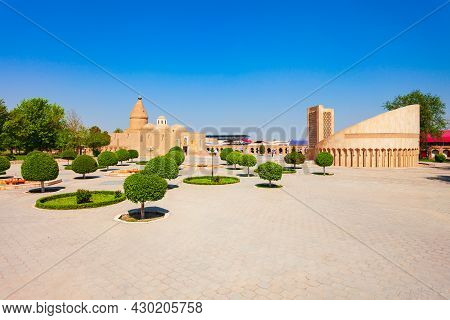 Memorial Complex Of Imam Al Bukhari And The Chashma Ayub Mausoleum In Bukhara, Uzbekistan