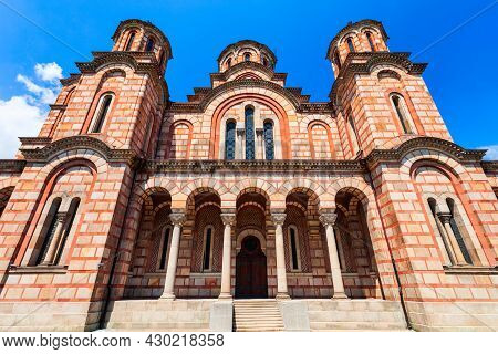 Church Of St. Mark Or Crkva Svetog Marka Is A Serbian Orthodox Church Located In The Tasmajdan Park 