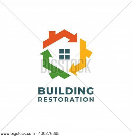 Building Restoration Logo