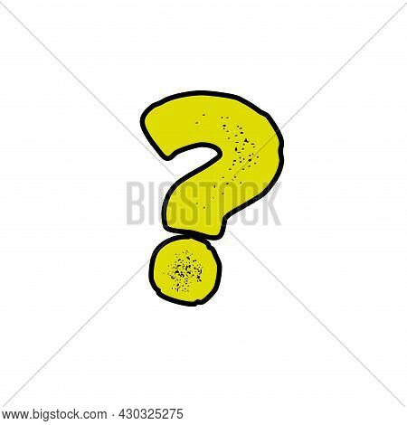 Quastion Sign Vector Icon. Quastion Mark In Vector Graphics