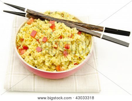 Wok med currypasta