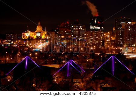 Edmonton joulu maamerkkejä