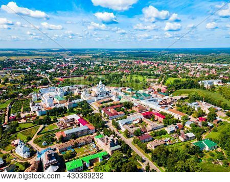 Rostov Kremlin Aerial Panoramic View In Rostov Veliky Or Rostov The Great In Yaroslavl Oblast, Golde