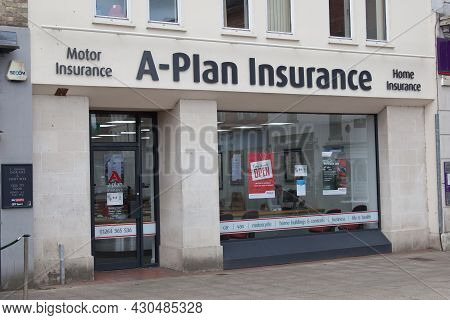 The A-plan Insurance Building In Andover In The Uk, Taken 25th May 2021