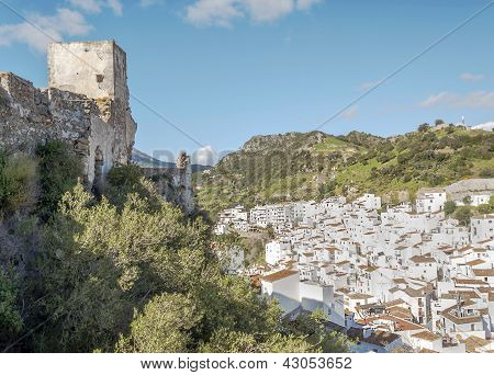 Medieval Castle Wall With Tower