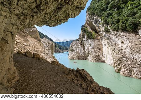 Landscape In Congost De Mont-rebei , Spain, Europe