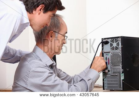 equipo de instalación Senior