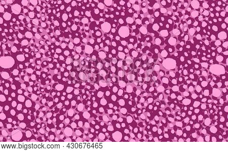 Abstract Modern Leopard Seamless Pattern. Animals Trendy Background. Pink Decorative Vector Stock Il