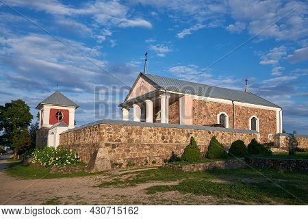 Old Ancient Church Of Assumption Of The Virgin Mary, Derkovshchina, Vitebsk Region, Glubokoe Distric