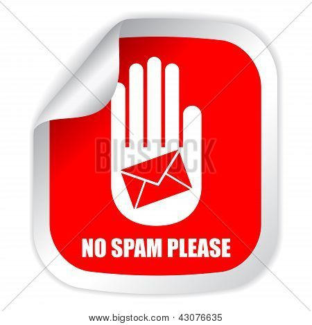 Ninguna etiqueta de vector de spam
