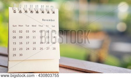 2021 Calendar Desk Place On Table. Desktop Calender For Planner To Plan Agenda, Timetable, Appointme