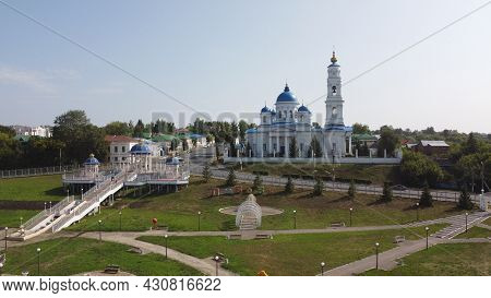 Cathedral Of St. Nicholas In Chistopol, Republic Of Tatarstan. A Clear Sunny Day On August 19, 2021