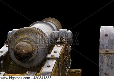 Cannon In The Fortress Of Szigliget, In Hungary