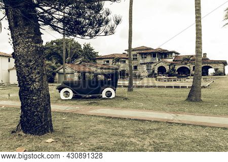 Varadero, Cuba - May 20, 2021: La Casa De Al. Al Capone's House