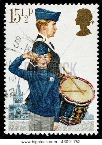 Storbritannien Boys Brigade frimærke