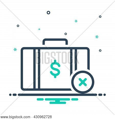 Mix Icon For Not No Nope Brifcase Handbag Journey