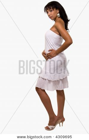 Donna In bianco