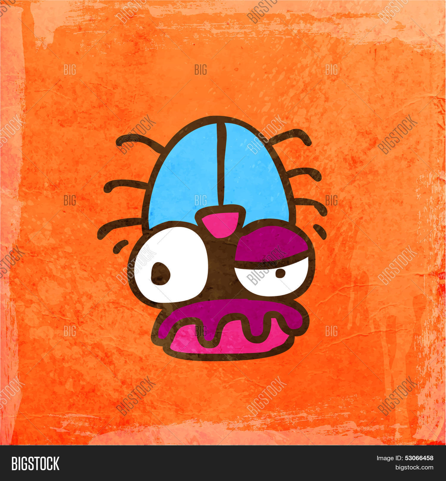 Cartoon Bug. Cute Vector & Photo (Free Trial) | Bigstock