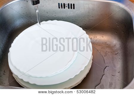 Metal Sink For Washing Dishes