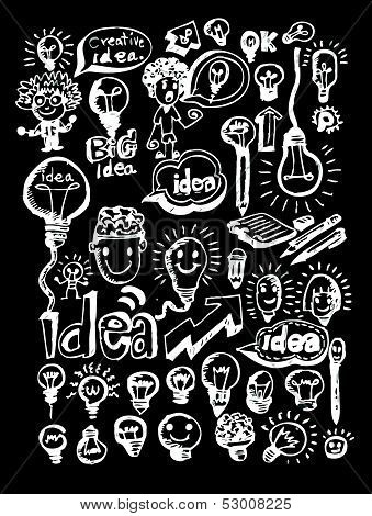 Hand drawn vector illustration idea