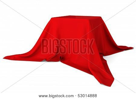 Box Covered With Cloth