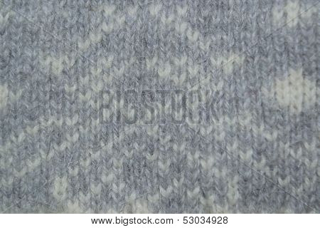 Knitted wool texture.