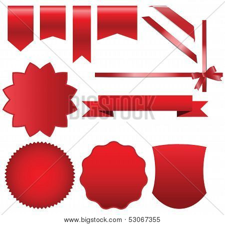 ribbons labels