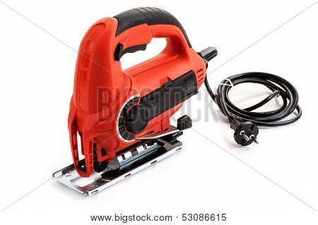 fretsaw isolated in white