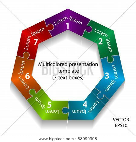 Abstract Colorful Presentation Template.