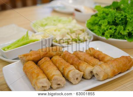 Nam Neaung Or Vietnamese Summer Roll