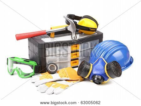 Various working equipment.