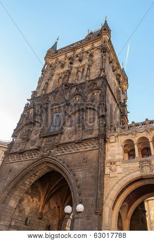 Powder Tower, Prague, Czech Republic.