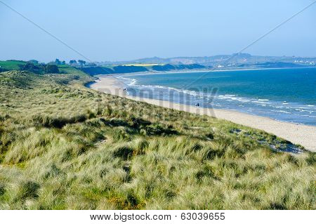 Beautiful Sand Beach In Co. Wexford,