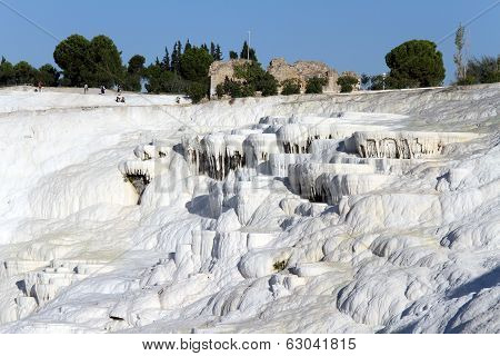 Ruins And Travertine