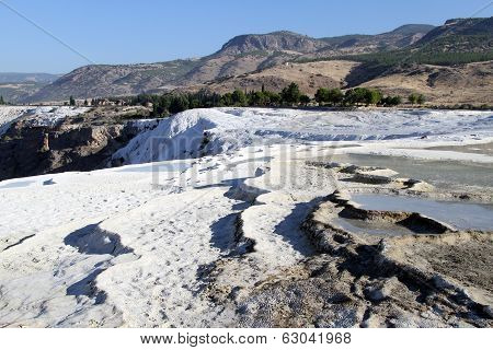Travertine In Pamukkale