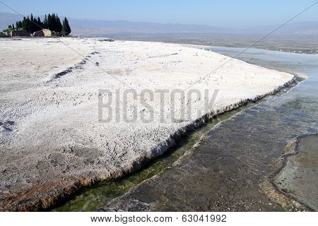 River And Travertine