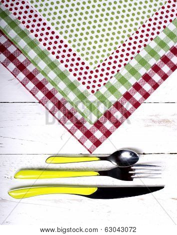 Napkins With An Cultery
