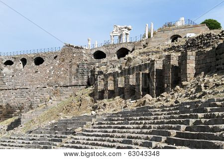 Ruins In Pergam