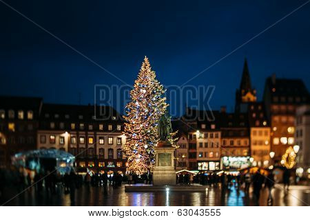 Famous Strasbourg Christmas Tree