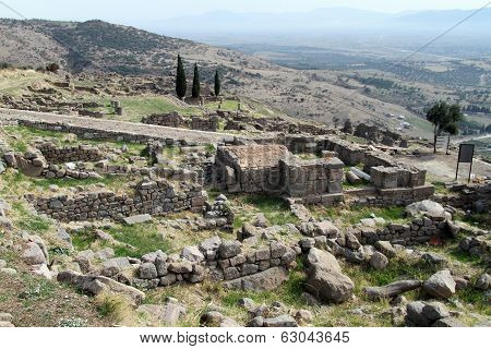 Road And Ruins
