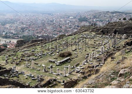 Columns In Bergama
