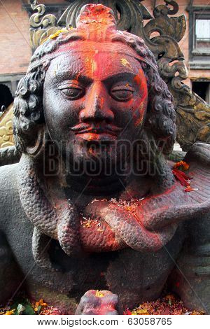 Statue Of Narayan