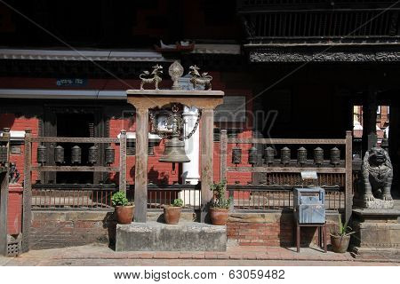 In Buddhist Temple
