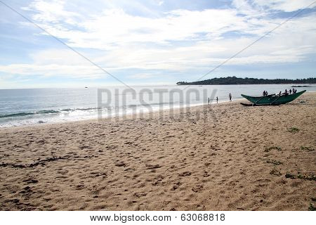 Beach And Boat