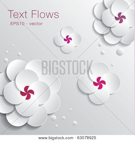 Abstract 3D Paper Graphics