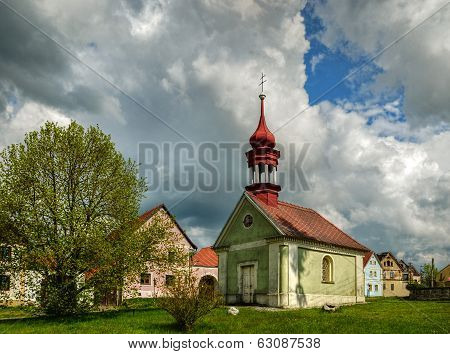 chapel in the village square