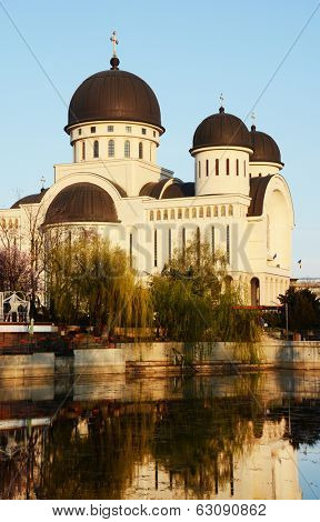 Orthodox Cathedral of Holy Trinity in Arad, Romania, Europe