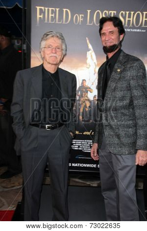 LOS ANGELES - SEP 17:  Tom Skerritt, Michael Krebs at the 