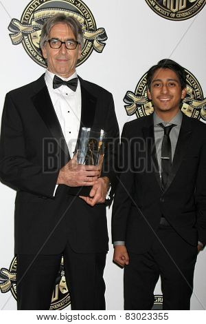 LOS ANGELES - FEB 15:  John Lindley, Tony Revolori at the 2015 American Society of Cinematographers Awards at a Century Plaza Hotel on February 15, 2015 in Century City, CA
